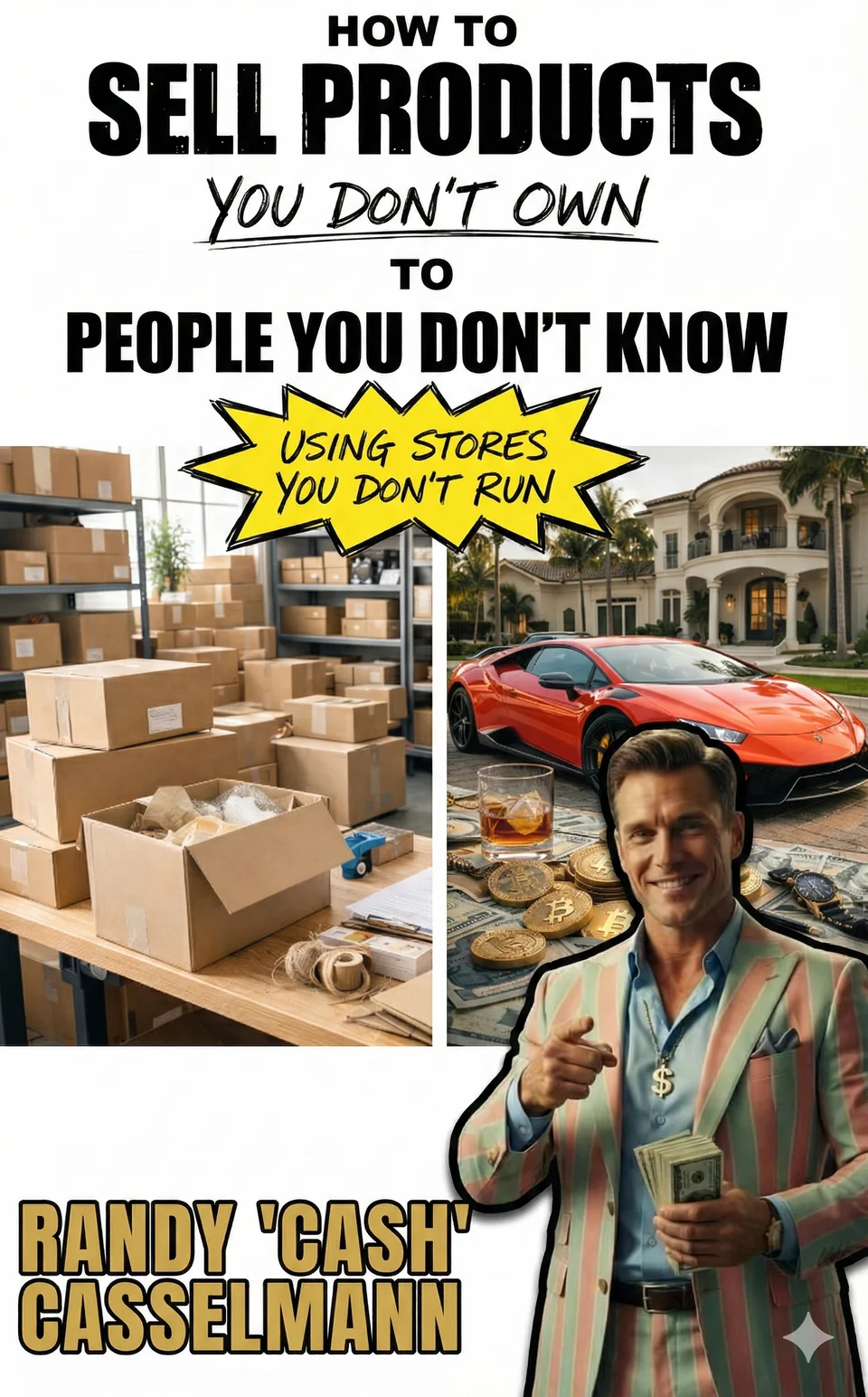 How to Sell Products You Don't Own to People You Don't Know Using Stores You Don't Run — book cover